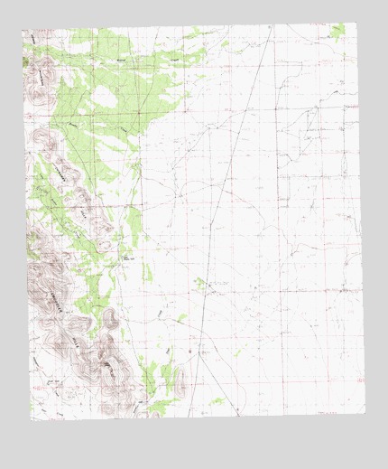 Hilo Peak, NM USGS Topographic Map