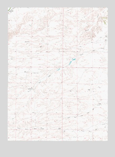 Hirsig Ranch, WY USGS Topographic Map