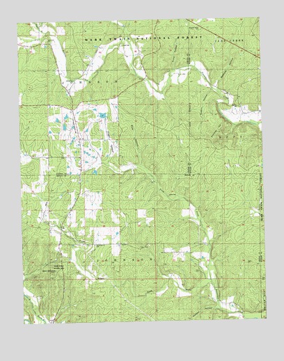 Hogan Hollow, MO USGS Topographic Map