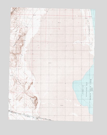Hogup Ridge North, UT USGS Topographic Map
