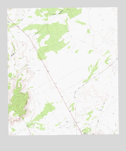 Alpine North, TX USGS Topographic Map