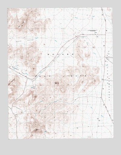 Cane Spring, NV USGS Topographic Map