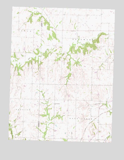 Holton SE, KS USGS Topographic Map