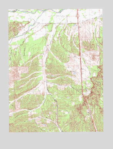 Hooker, CA USGS Topographic Map