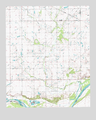 Hooper, OK USGS Topographic Map