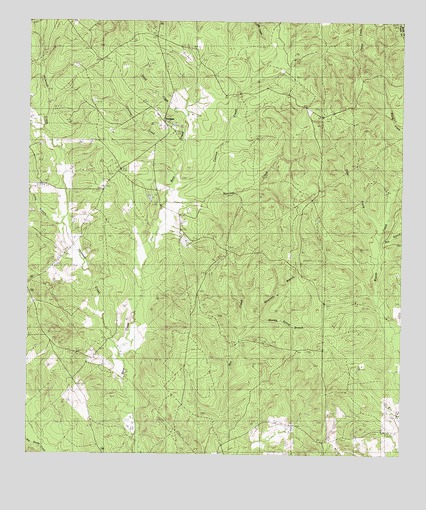 Hortense, TX USGS Topographic Map