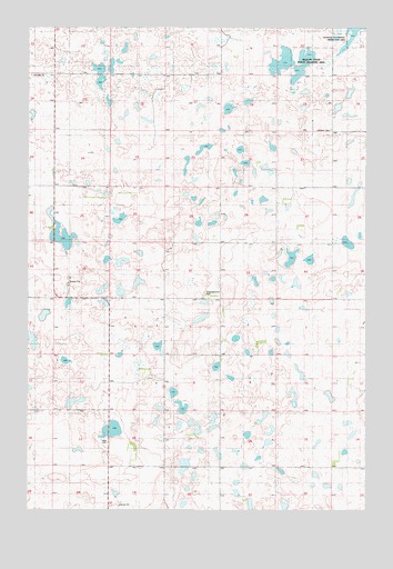 Hosmer NE, SD USGS Topographic Map