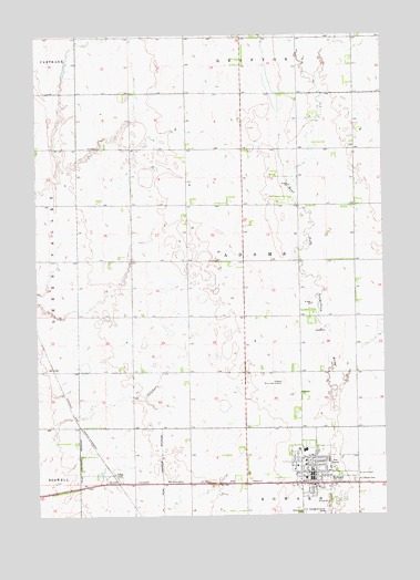 Howard, SD USGS Topographic Map