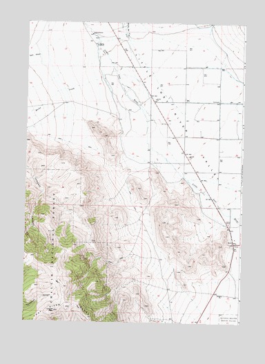 Howe, ID USGS Topographic Map