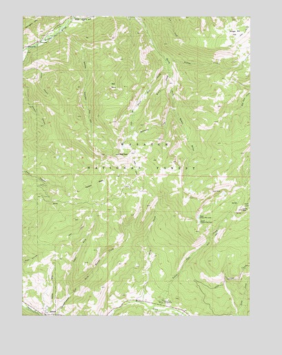 Hoyt Peak, UT USGS Topographic Map