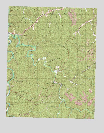 Hyden East, KY USGS Topographic Map