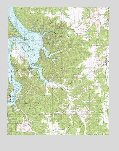 Iconium, MO USGS Topographic Map