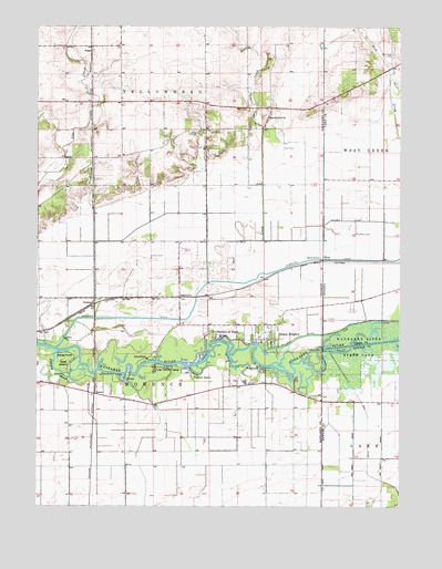 Illiana Heights, IL USGS Topographic Map