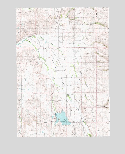 Indian Valley, ID USGS Topographic Map