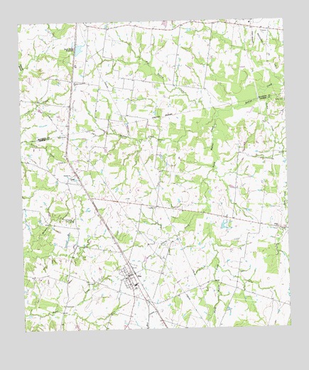 Iola, TX USGS Topographic Map