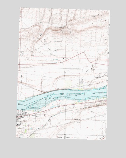 Irrigon, OR USGS Topographic Map