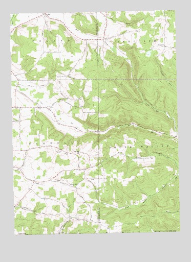 Ivory, NY USGS Topographic Map