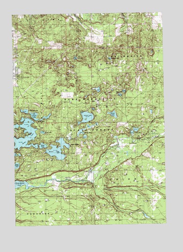 Jacks Landing, MI USGS Topographic Map