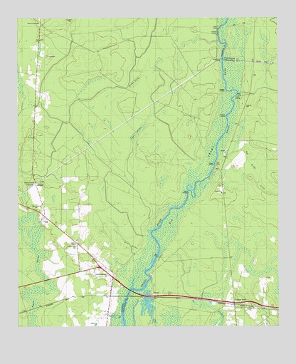 Jacksonboro, SC USGS Topographic Map