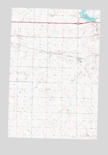 Judson, ND USGS Topographic Map