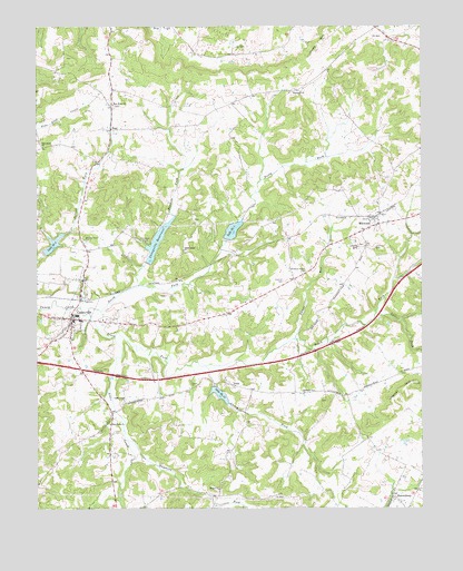 Caneyville, KY USGS Topographic Map