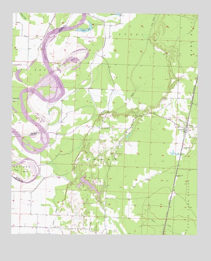 Canfield, AR USGS Topographic Map