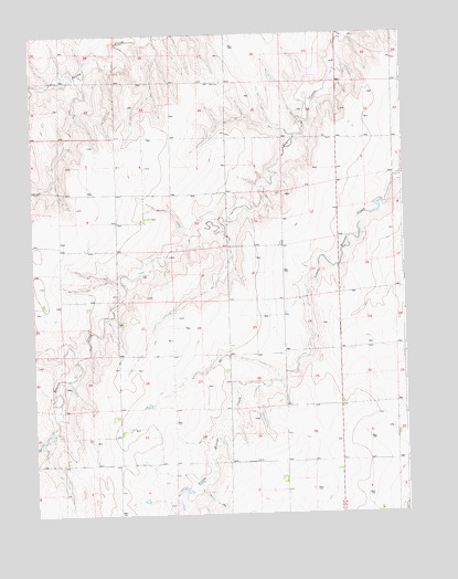 Kanorado NW, CO USGS Topographic Map