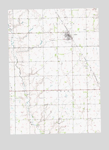 Canistota, SD USGS Topographic Map