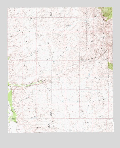 Kielberg Canyon, AZ USGS Topographic Map