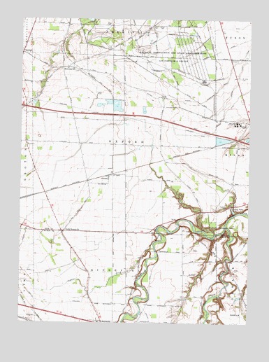 Kimball, OH USGS Topographic Map