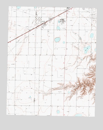 Kingsmill, TX USGS Topographic Map