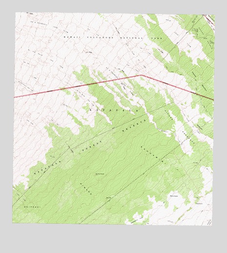 Kipukapakekake, HI USGS Topographic Map