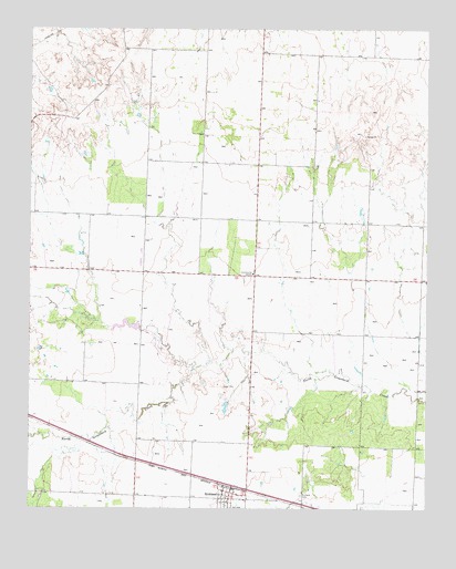 Kirkland North, TX USGS Topographic Map