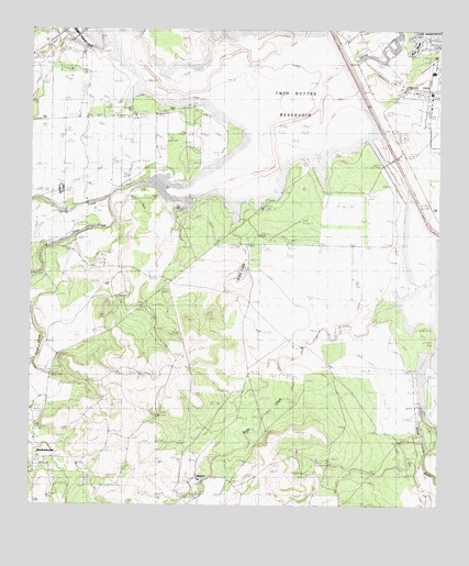 Knickerbocker, TX USGS Topographic Map