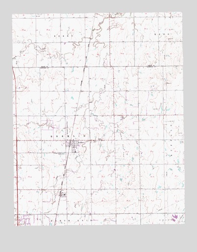 Kremlin, OK USGS Topographic Map