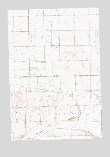 La Mars, ND USGS Topographic Map