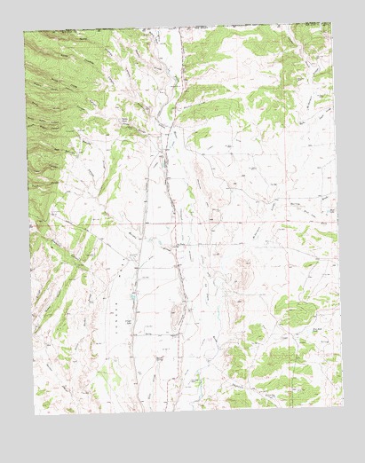 La Plata, NM USGS Topographic Map