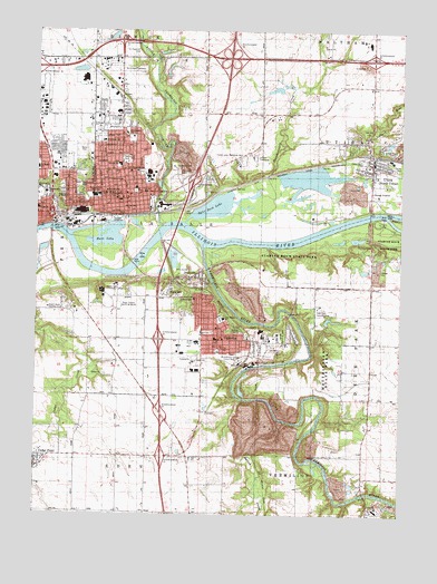La Salle, IL USGS Topographic Map