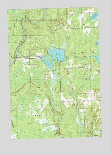 Lac Sault Dore, WI USGS Topographic Map