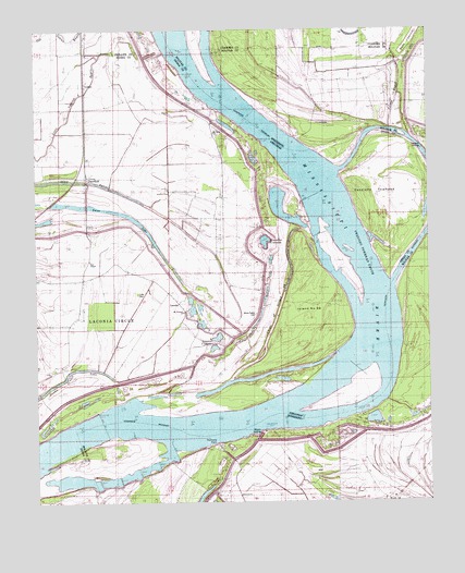 Laconia, AR USGS Topographic Map