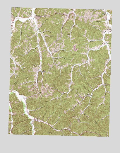 Cannel City, KY USGS Topographic Map