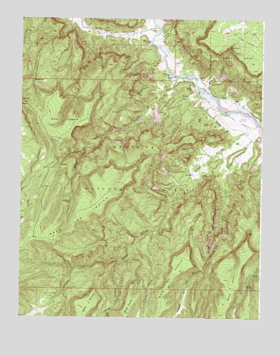 Laguna Peak, NM USGS Topographic Map