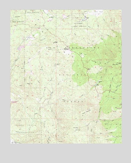 Lake Fulmor, CA USGS Topographic Map