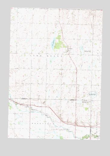 Lake Henry, MN USGS Topographic Map