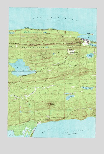 Lake Medora, MI USGS Topographic Map