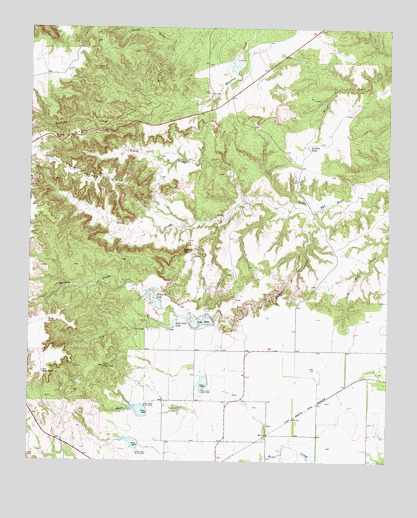 Lake Theo, TX USGS Topographic Map