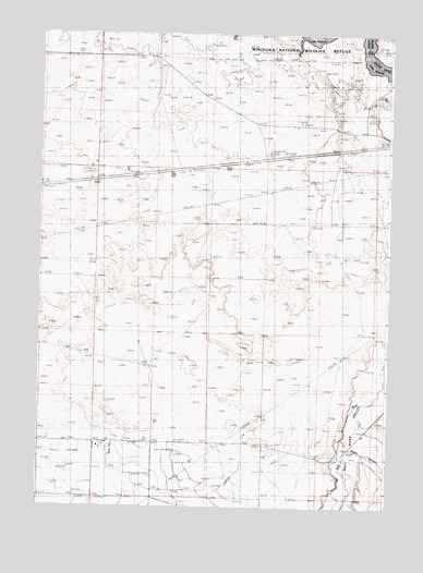 Lake Walcott SE, ID USGS Topographic Map