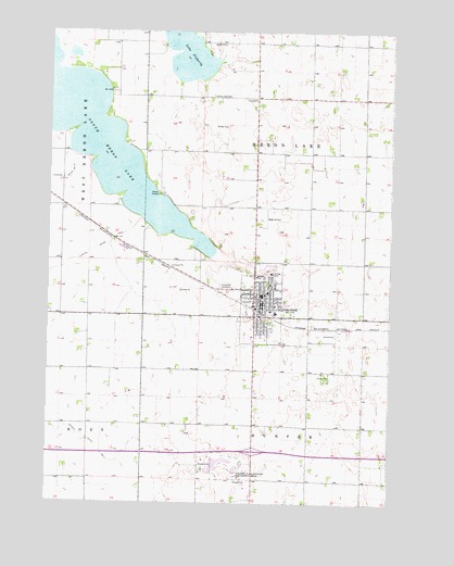 Lakefield, MN USGS Topographic Map