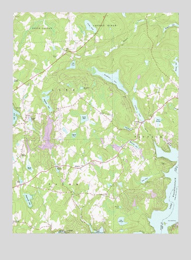 Lakeville, PA USGS Topographic Map