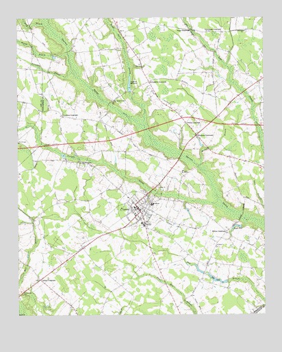 Lamar, SC USGS Topographic Map